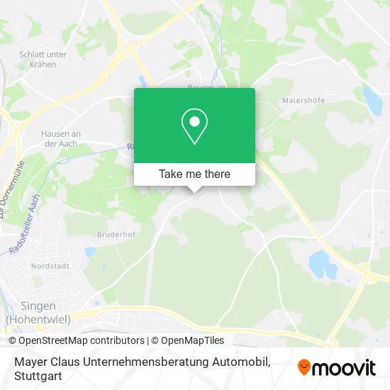Карта Mayer Claus Unternehmensberatung Automobil