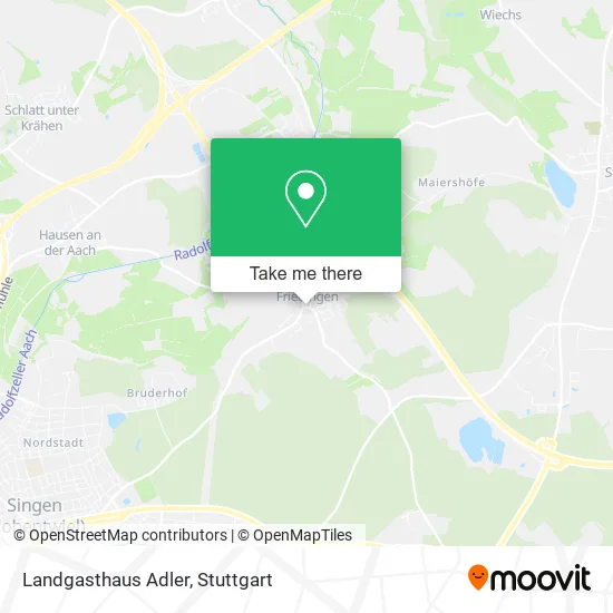 Карта Landgasthaus Adler