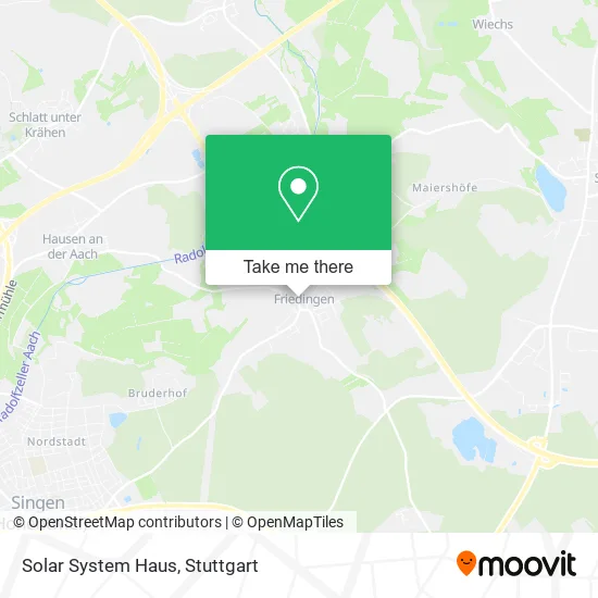 Карта Solar System Haus