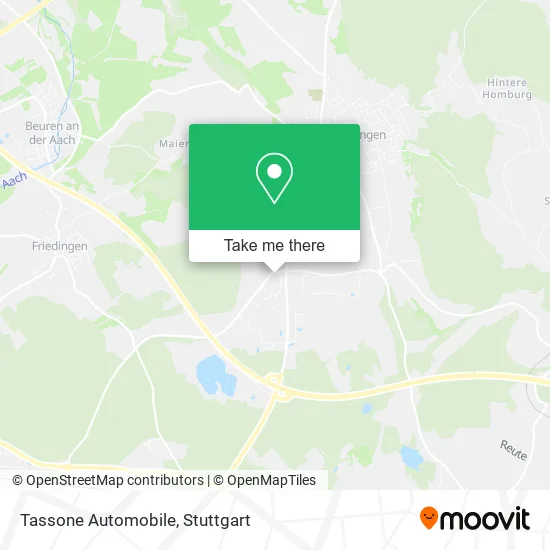 Карта Tassone Automobile