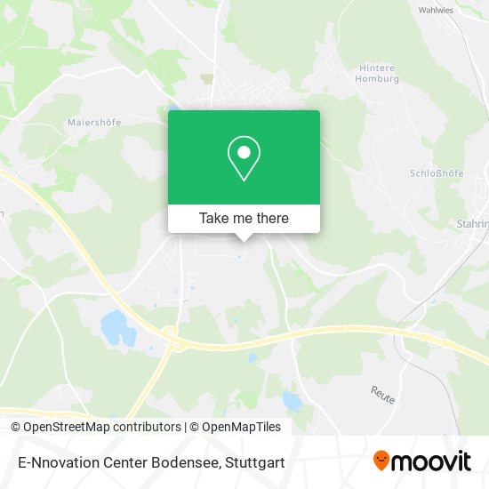 E-Nnovation Center Bodensee map