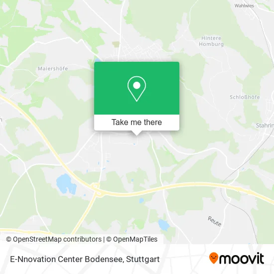 Карта E-Nnovation Center Bodensee