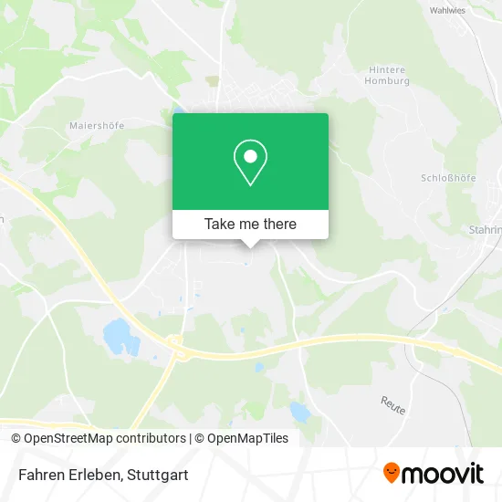 Карта Fahren Erleben