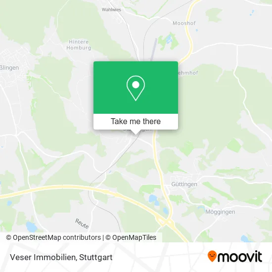 Карта Veser Immobilien