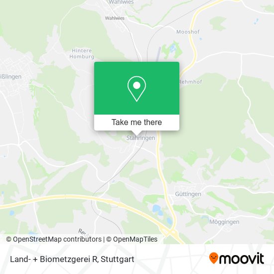 Карта Land- + Biometzgerei R