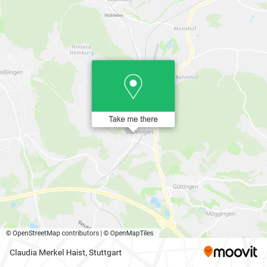 Карта Claudia Merkel Haist