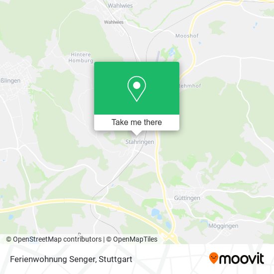Ferienwohnung Senger map