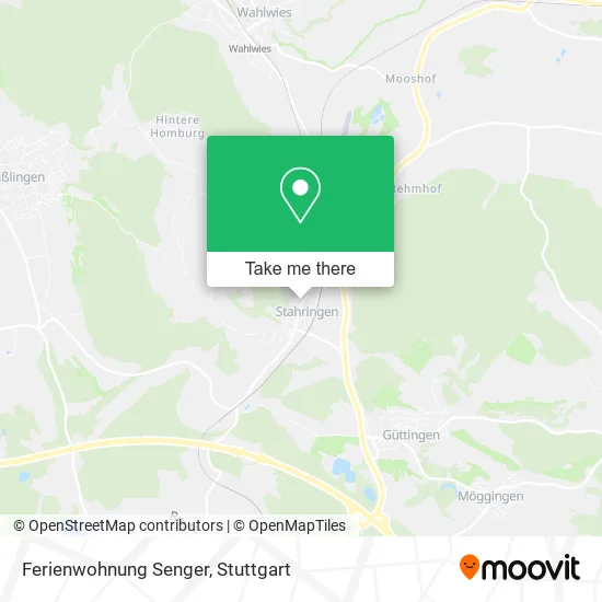 Карта Ferienwohnung Senger