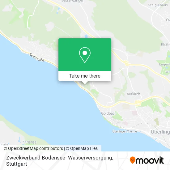 Карта Zweckverband Bodensee- Wasserversorgung