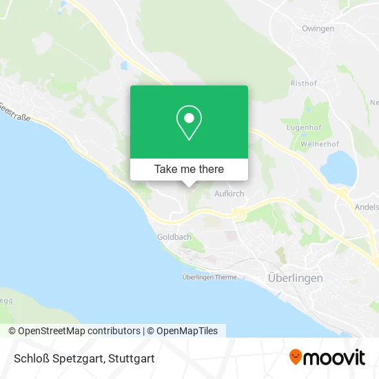 Карта Schloß Spetzgart