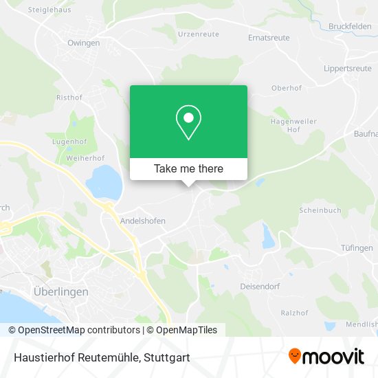Haustierhof Reutemühle map