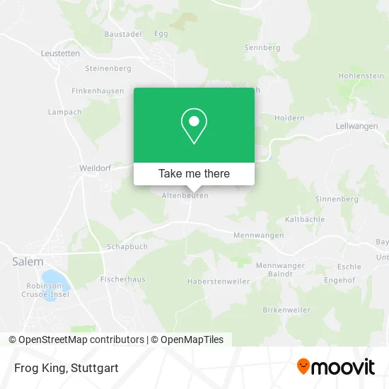Карта Frog King
