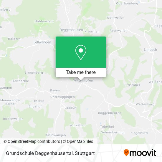 Grundschule Deggenhausertal map