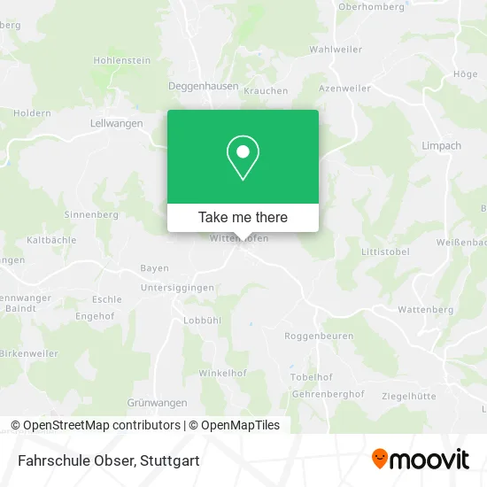 Карта Fahrschule Obser