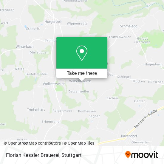 Florian Kessler Brauerei map