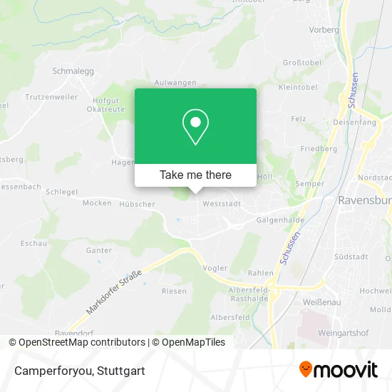 Карта Camperforyou