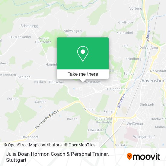 Julia Doan Hormon Coach & Personal Trainer map