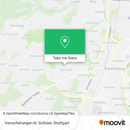 Карта Versicherungen N. Schreer