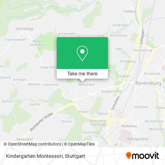 Kindergarten Montessori map