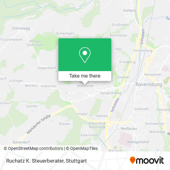 Ruchatz K. Steuerberater map