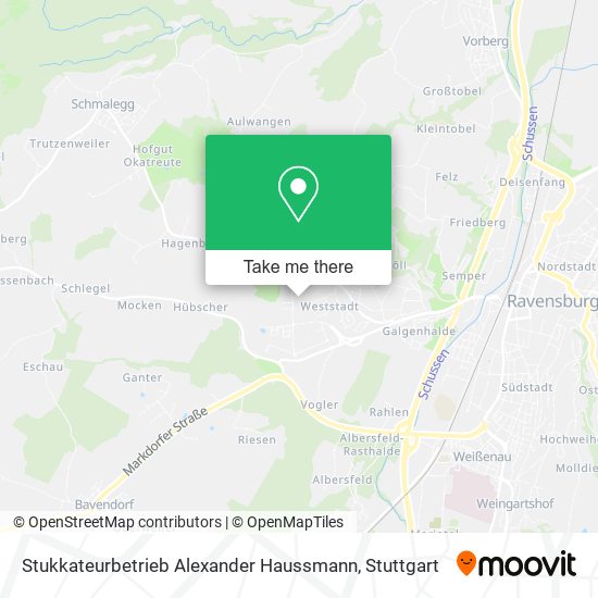 Карта Stukkateurbetrieb Alexander Haussmann