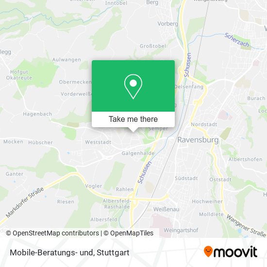 Mobile-Beratungs- und map