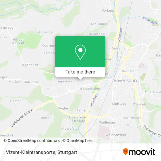 Карта Vizent-Kleintransporte