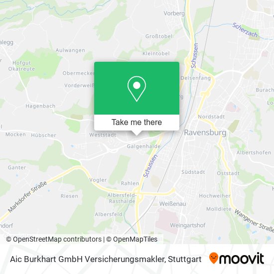 Aic Burkhart GmbH Versicherungsmakler map