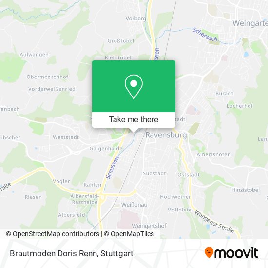 Brautmoden Doris Renn map