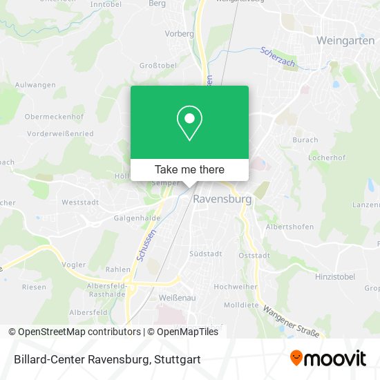 Карта Billard-Center Ravensburg