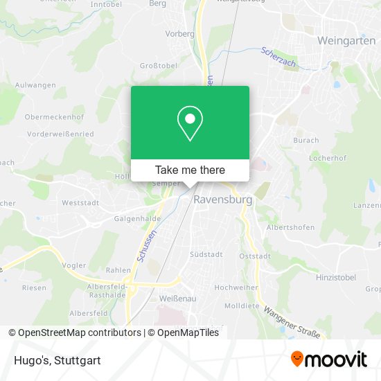 Карта Hugo's