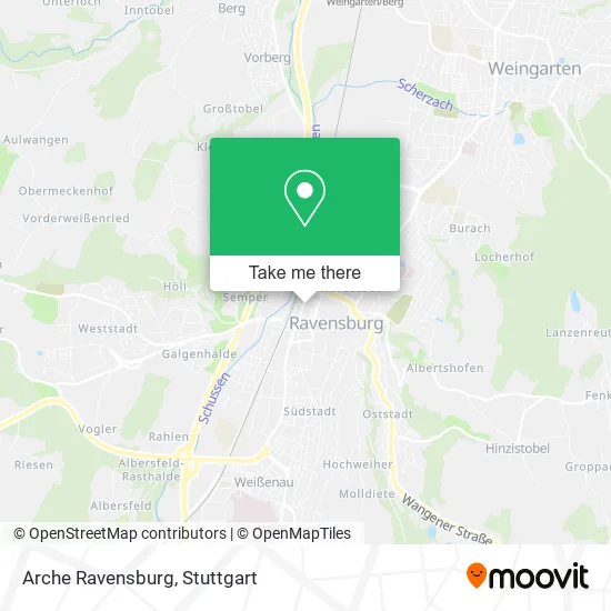 Карта Arche Ravensburg