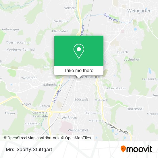 Mrs. Sporty map