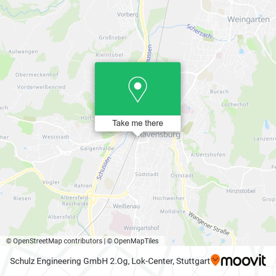 Карта Schulz Engineering GmbH 2.Og, Lok-Center