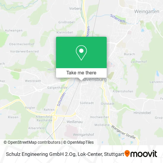 Карта Schulz Engineering GmbH 2.Og, Lok-Center