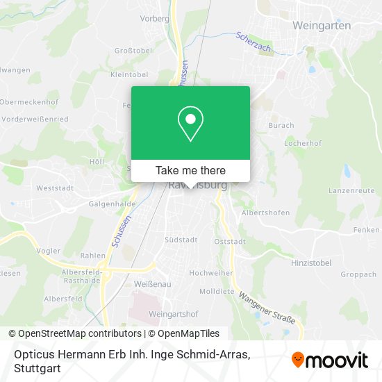 Карта Opticus Hermann Erb Inh. Inge Schmid-Arras