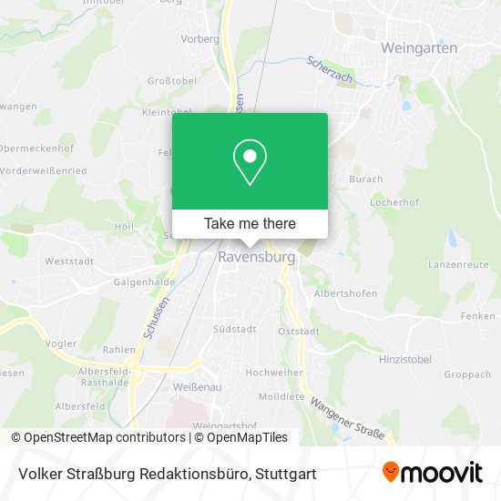 Volker Straßburg Redaktionsbüro map