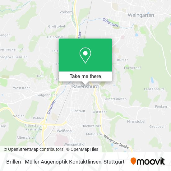 Brillen - Müller Augenoptik Kontaktlinsen map