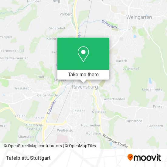 Карта Tafelblatt