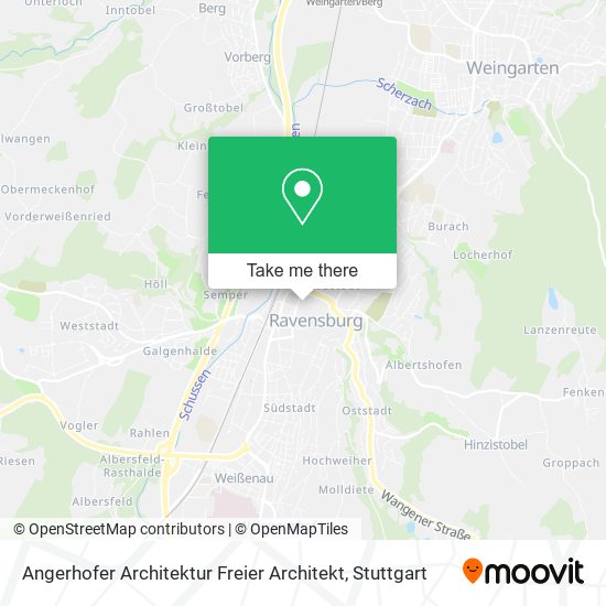 Angerhofer Architektur Freier Architekt map