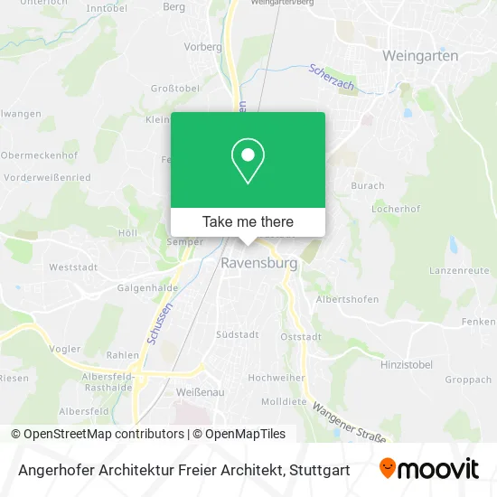 Карта Angerhofer Architektur Freier Architekt