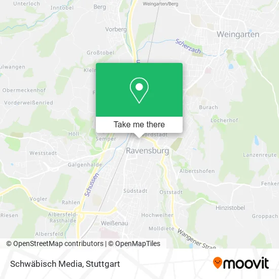 Карта Schwäbisch Media