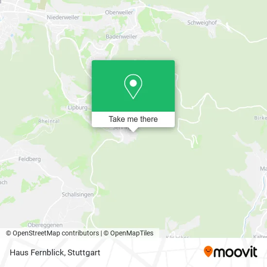 Карта Haus Fernblick