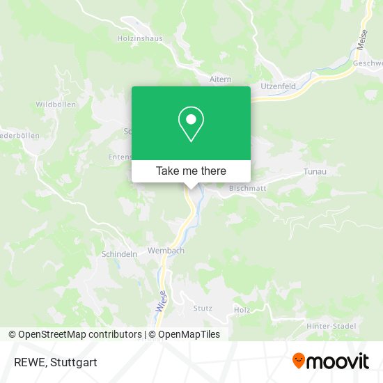 REWE map