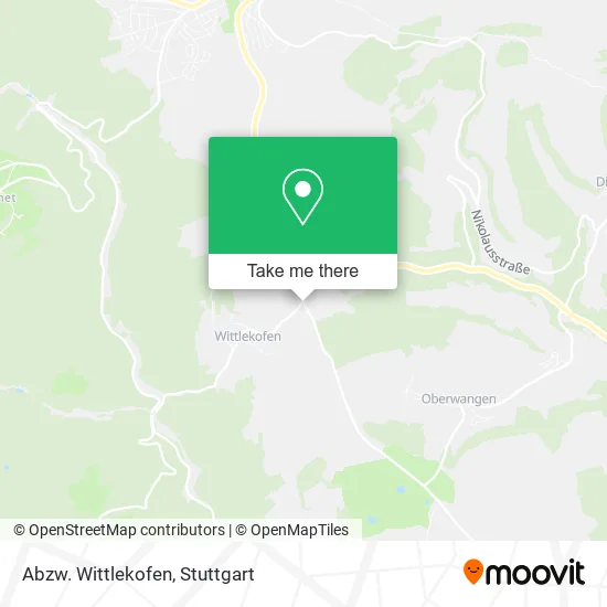 Карта Abzw. Wittlekofen