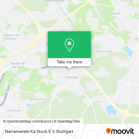 Карта Narrenverein Kä Stock E V