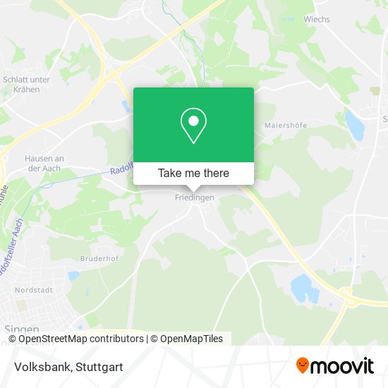 Volksbank map