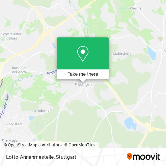 Lotto-Annahmestelle map