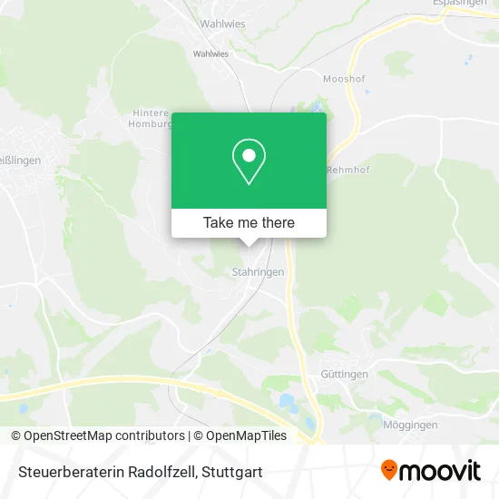 Карта Steuerberaterin Radolfzell