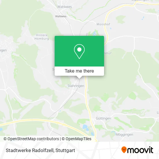 Карта Stadtwerke Radolfzell